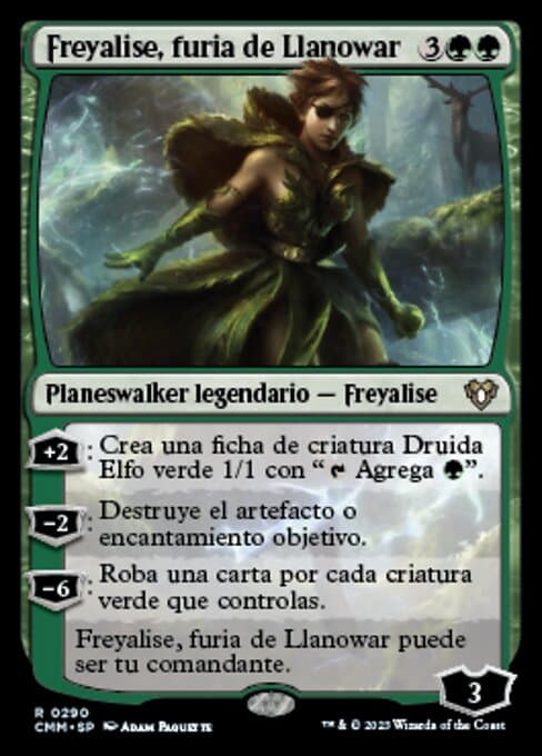 Freyalise, Llanowar's Fury