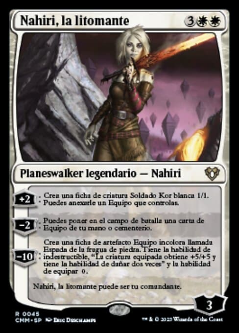 Nahiri, the Lithomancer