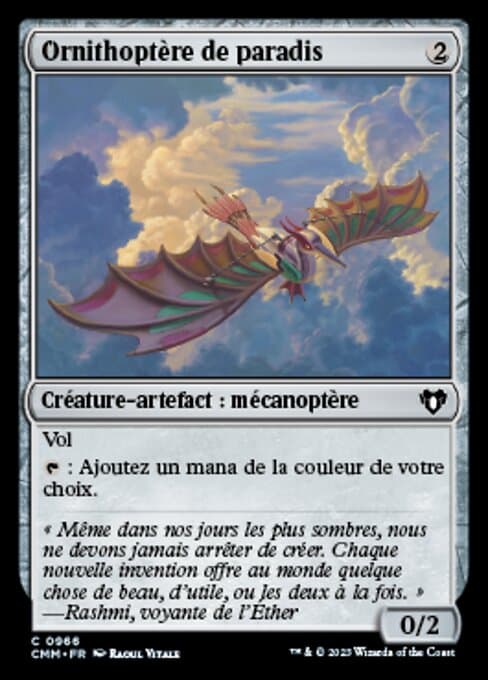 Ornithopter of Paradise