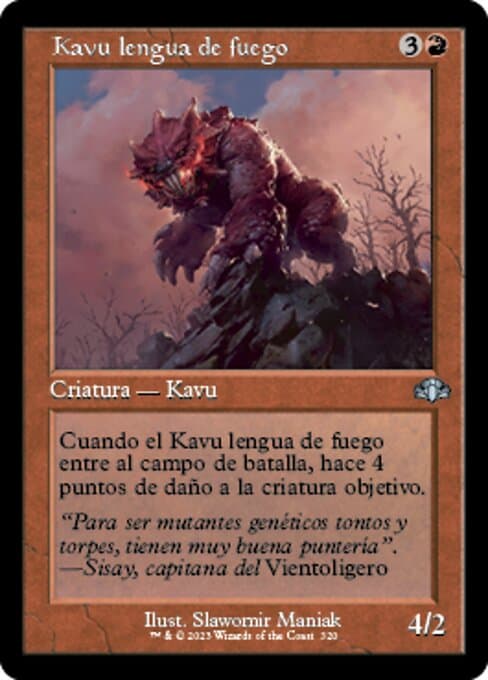 Flametongue Kavu