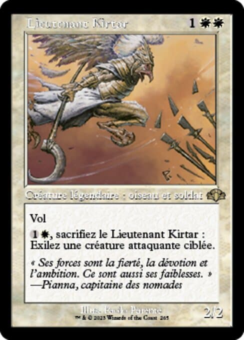 Lieutenant Kirtar