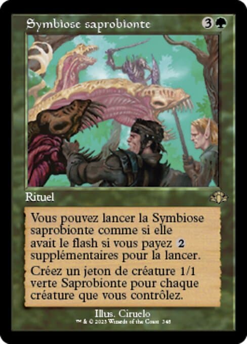 Saproling Symbiosis