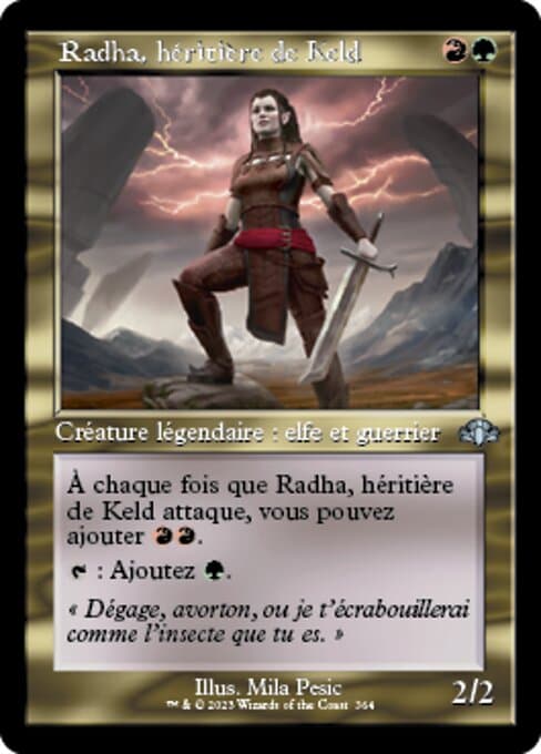 Radha, Heir to Keld