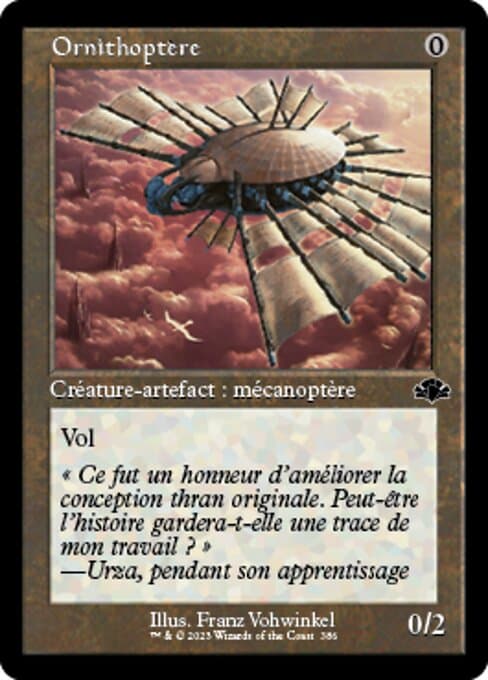 Ornithopter