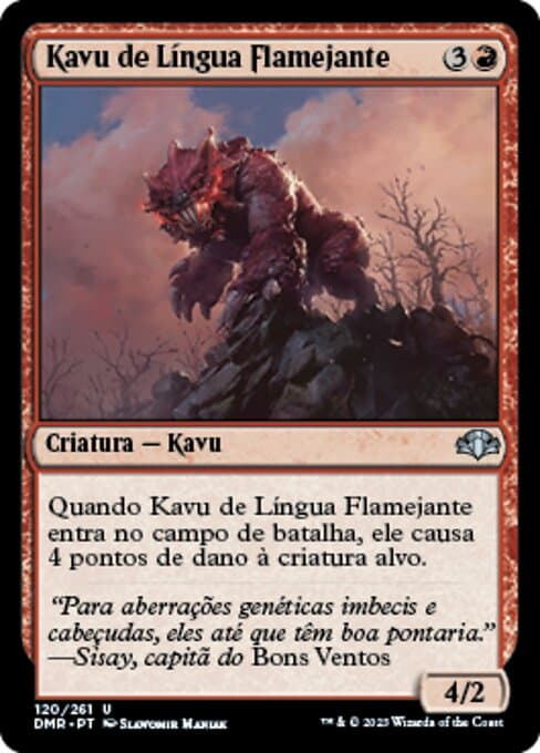 Flametongue Kavu