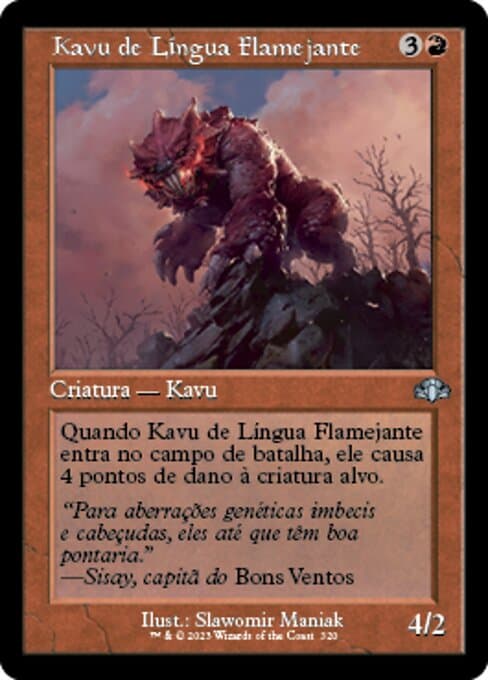 Flametongue Kavu