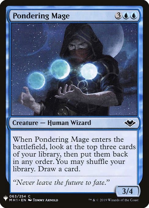 Pondering Mage