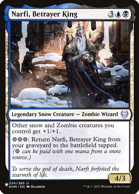 Narfi, Betrayer King