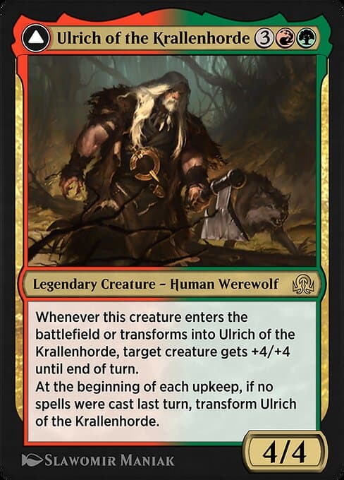 Ulrich of the Krallenhorde • Ulrich, Uncontested Alpha