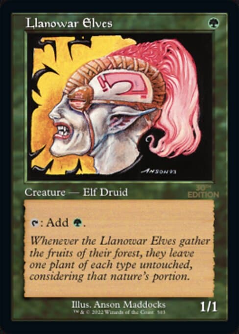 Llanowar Elves