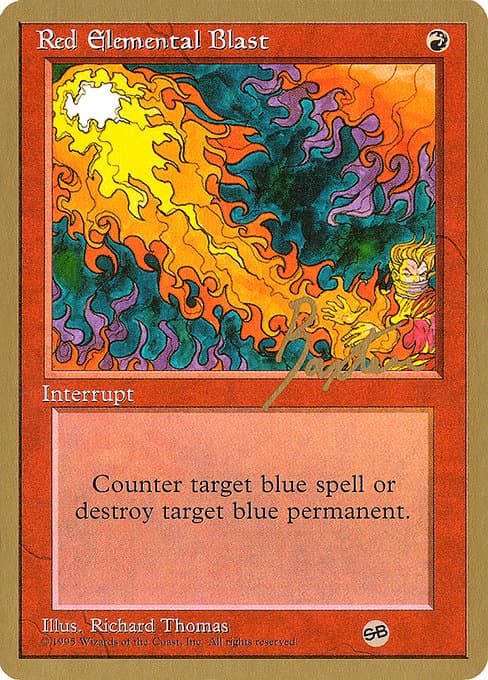 Red Elemental Blast