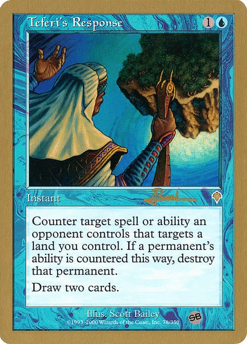 Teferi's Response