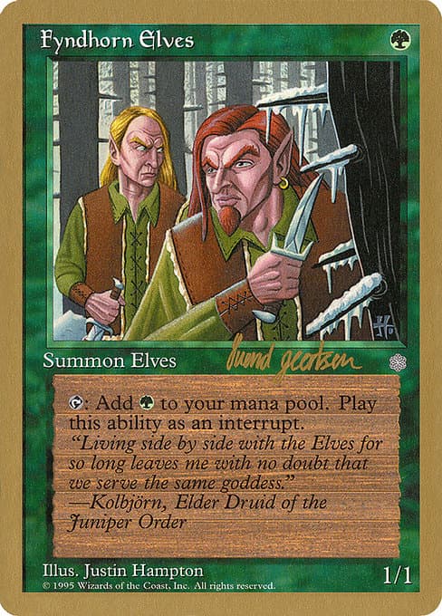 Fyndhorn Elves