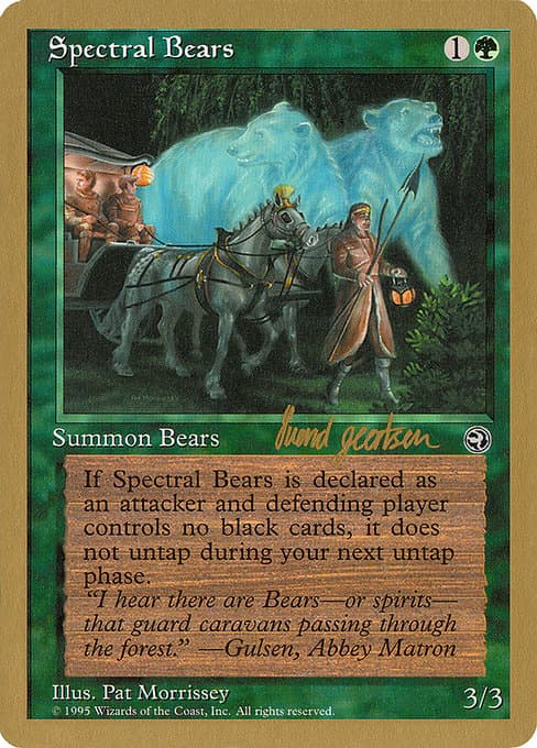 Spectral Bears