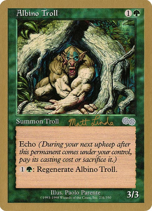 Albino Troll