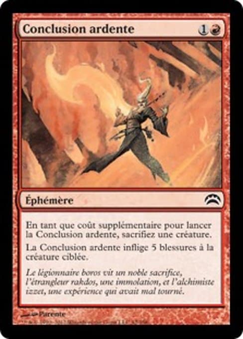 Fiery Conclusion