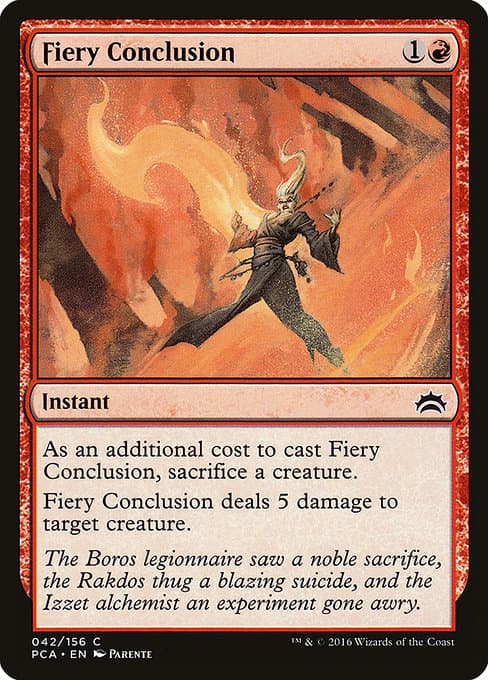 Fiery Conclusion