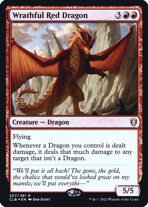 Wrathful Red Dragon