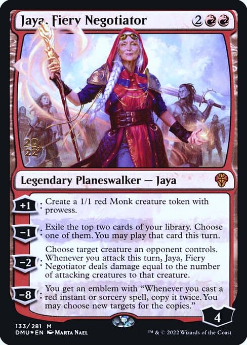 Jaya, Fiery Negotiator