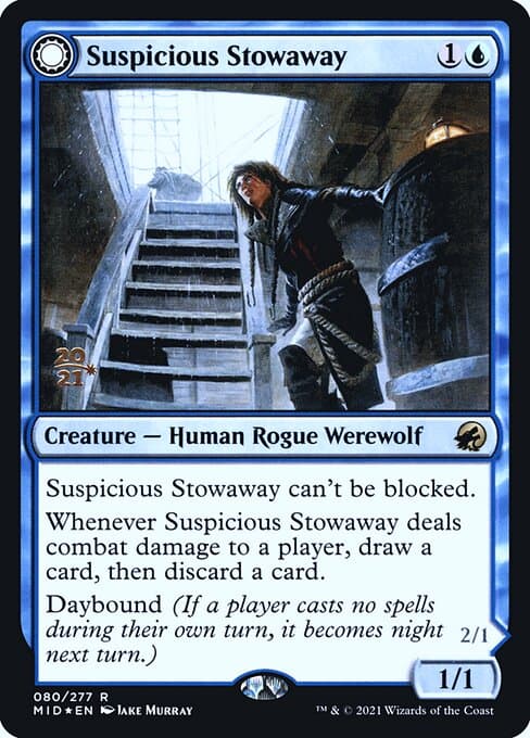 Suspicious Stowaway • Seafaring Werewolf