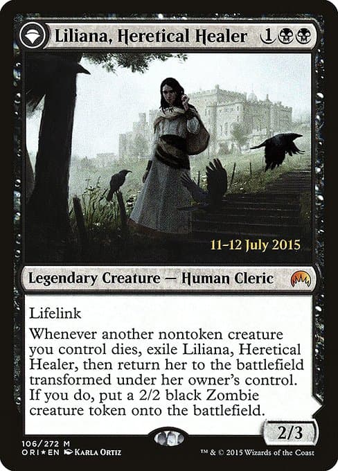 Liliana, Heretical Healer • Liliana, Defiant Necromancer