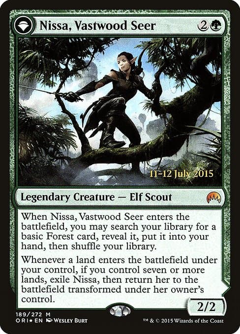 Nissa, Vastwood Seer • Nissa, Sage Animist