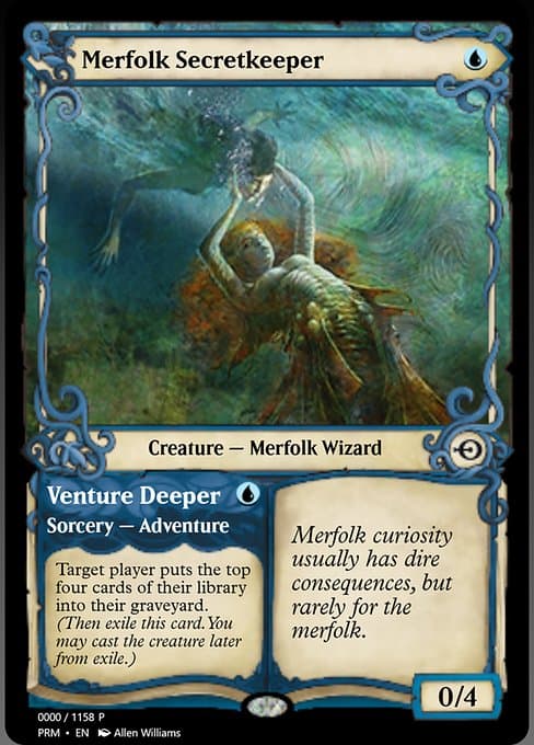 Merfolk Secretkeeper • Venture Deeper