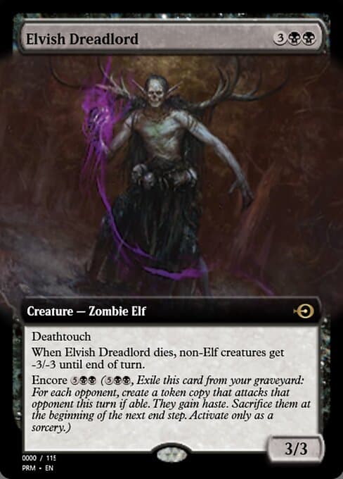 Elvish Dreadlord