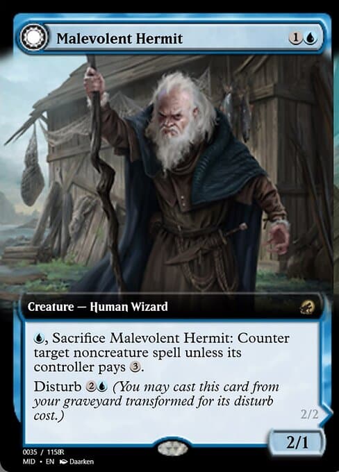 Malevolent Hermit • Benevolent Geist