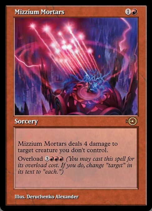 Mizzium Mortars