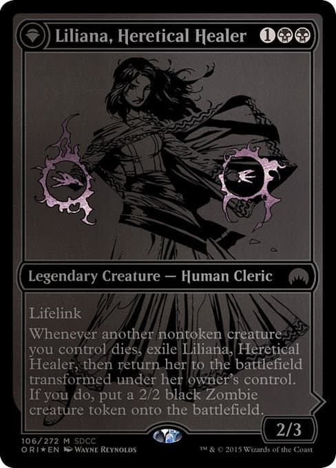 Liliana, Heretical Healer • Liliana, Defiant Necromancer