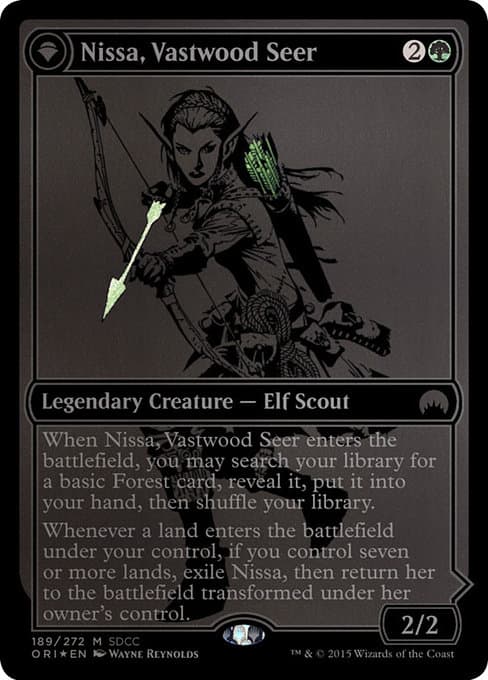 Nissa, Vastwood Seer • Nissa, Sage Animist