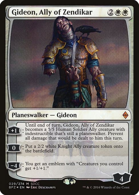 Gideon, Ally of Zendikar