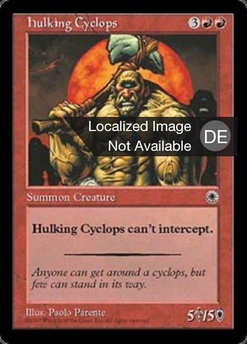 Hulking Cyclops