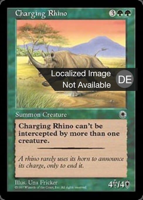 Charging Rhino