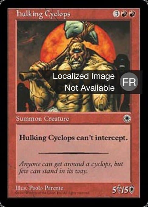 Hulking Cyclops