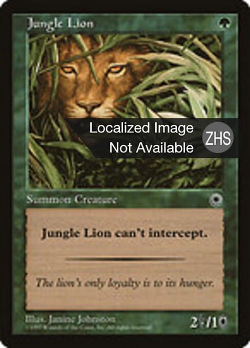 Jungle Lion