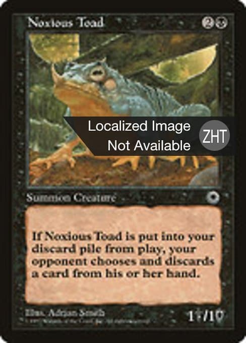 Noxious Toad