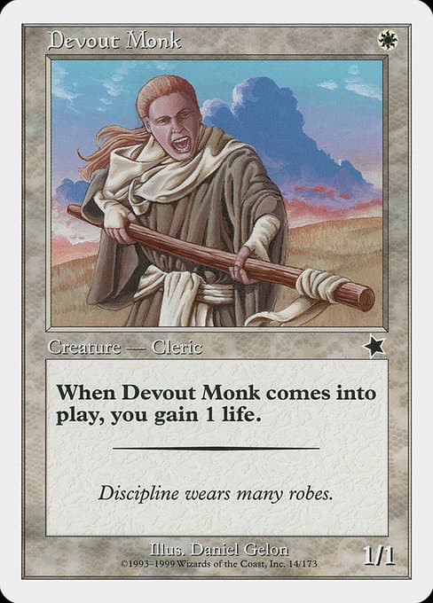 Devout Monk