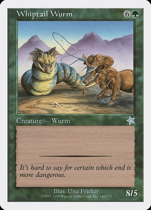 Whiptail Wurm