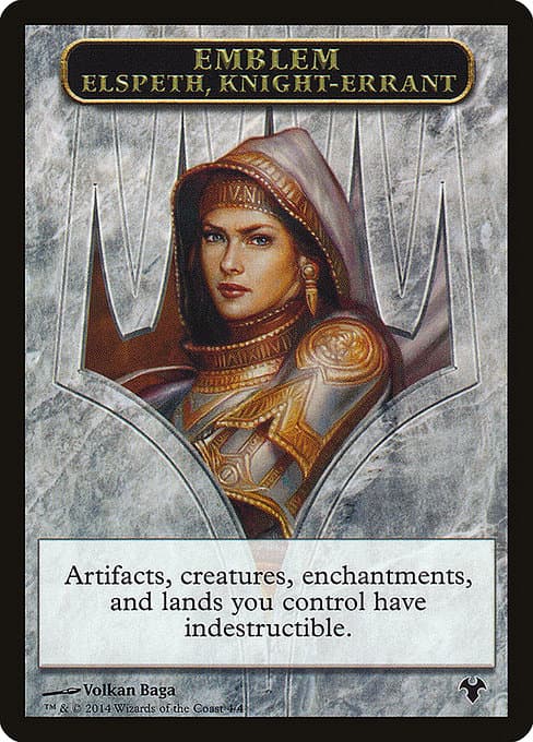 Elspeth, Knight-Errant Emblem