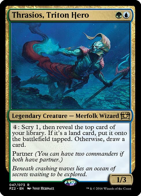 Thrasios, Triton Hero